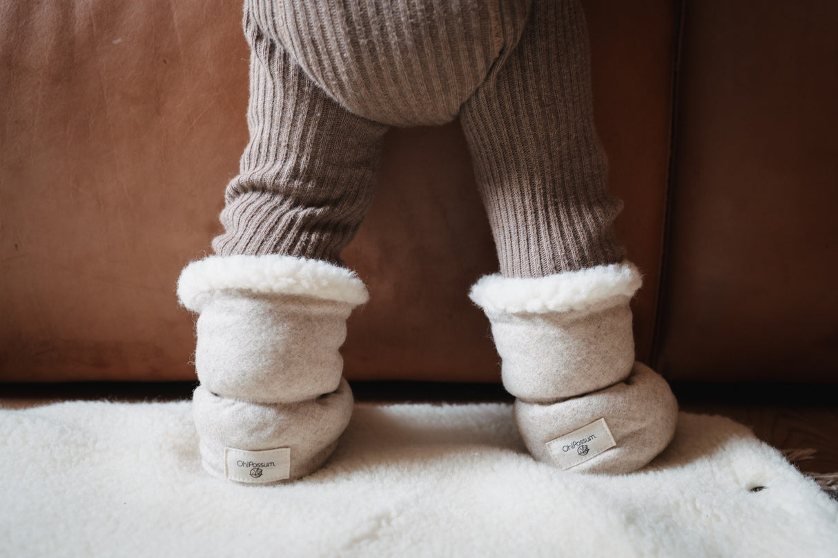 Baby Booties/ Cashmere