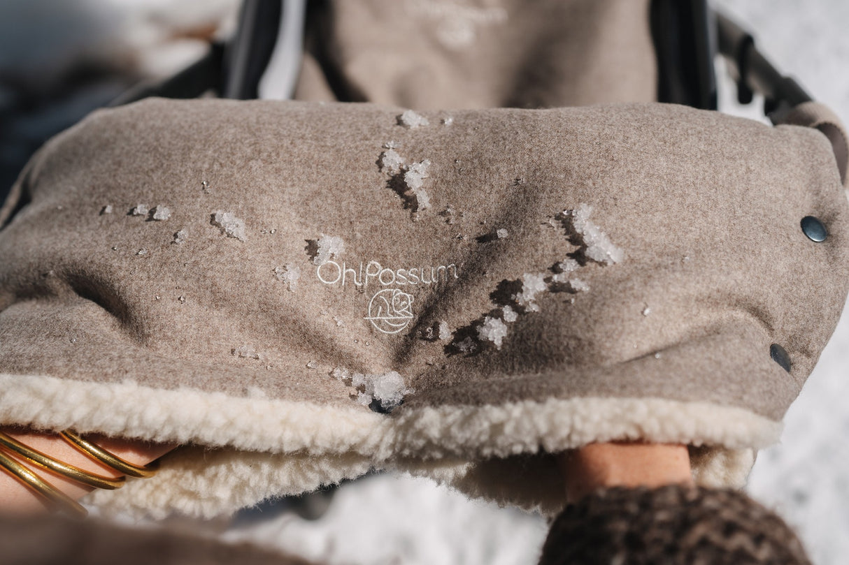 Handmuff/ Beige