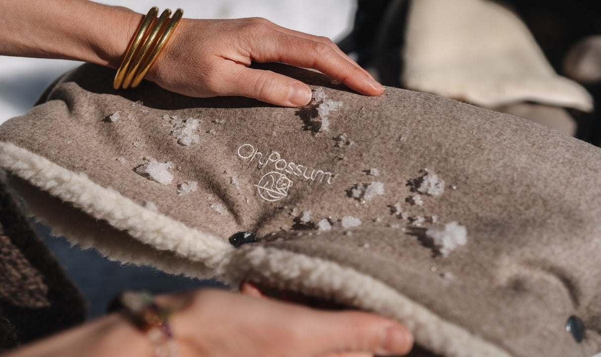 Handmuff/ Beige