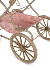 Puppenwagen/ Powder Pink Check