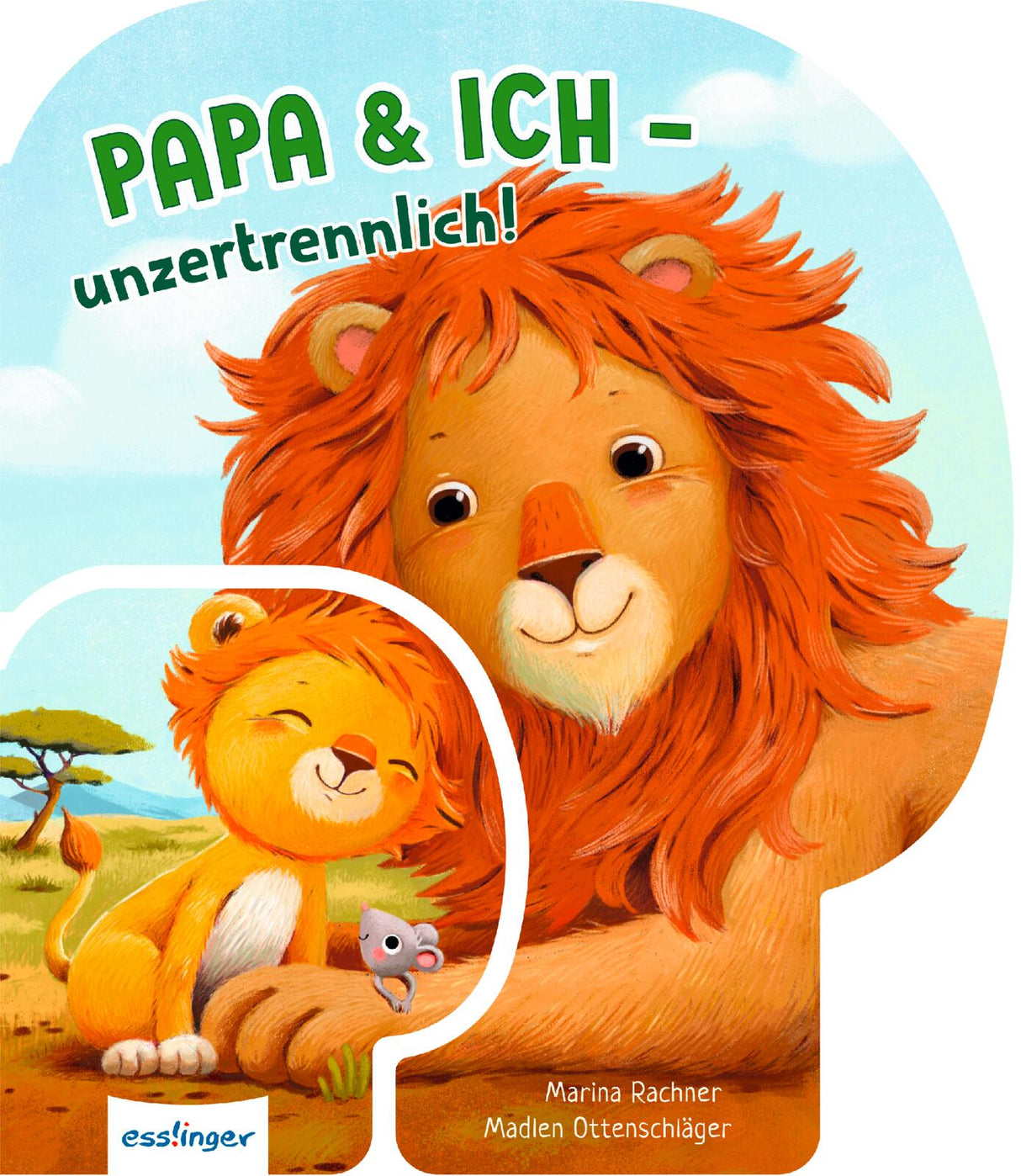 Papa & ich unzertrennlich