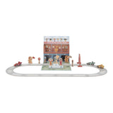 Spielkoffer mit Rennbahn