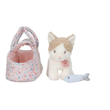 Plüschkatze Marley in Tasche