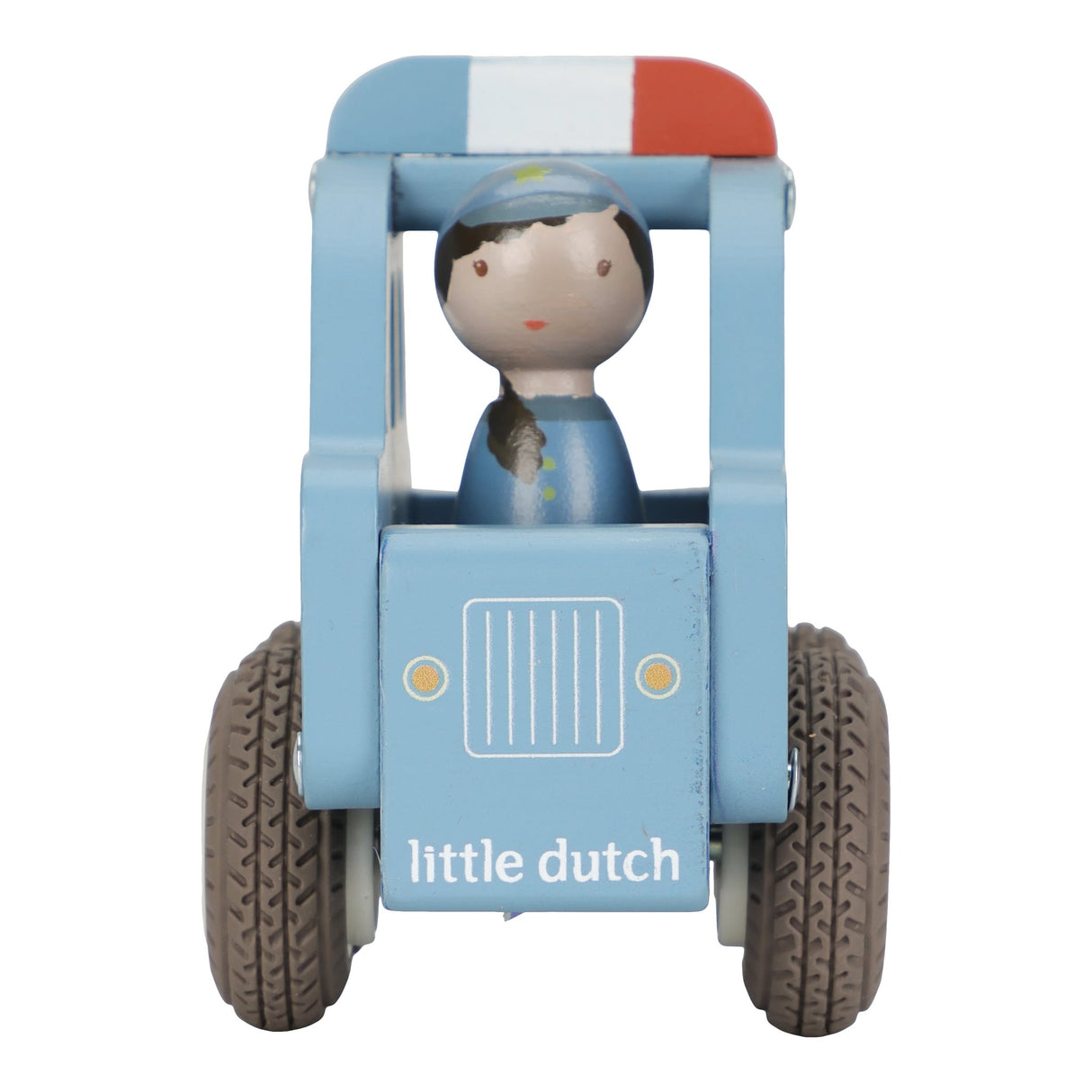 Holz- Polizeiauto