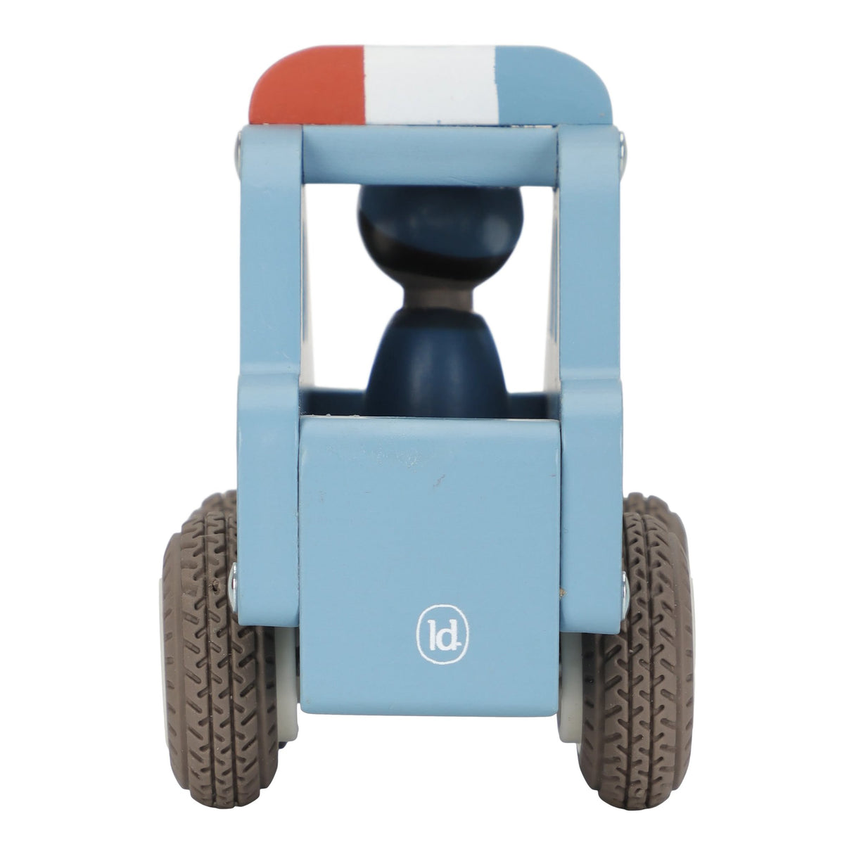 Holz- Polizeiauto