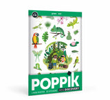 Poppik Stickerposter - Mini Poster Dschungel/GrünPoppikPoppik Stickerposter - Mini Poster Dschungel/Grükorbmayer. ganz besonders. für kinder.