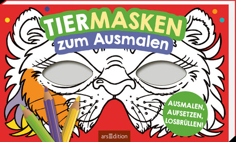 Tiermasken zum Ausmalen - korbmayer. ganz besonders. für kinder.