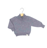 Babypullover/ grau - korbmayer. ganz besonders. für kinder.