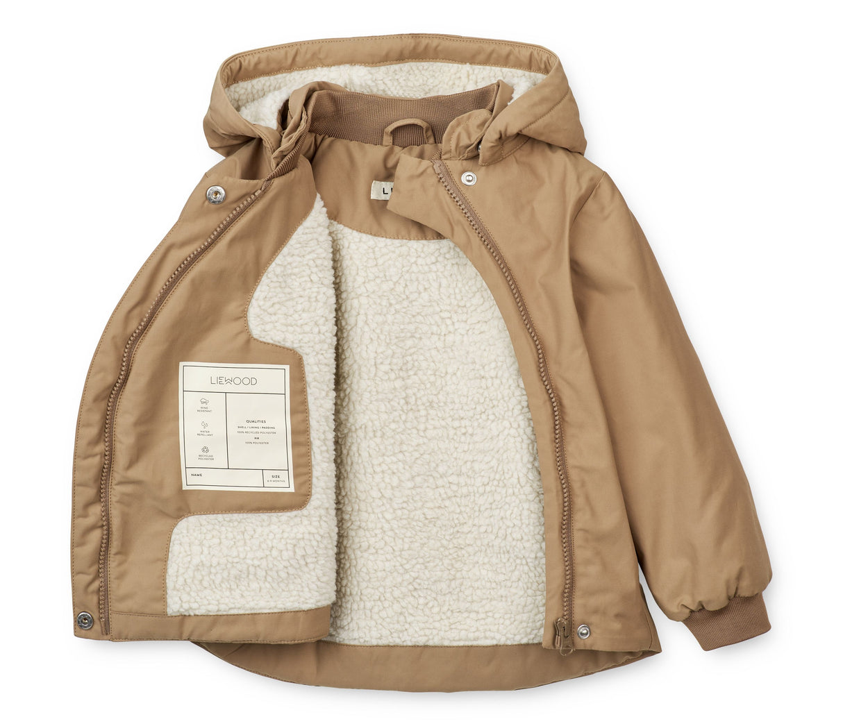 Babyjacke Vira/ oatLiewoodBabyjacke Vira/ oatkorbmayer. ganz besonders. für kinder.