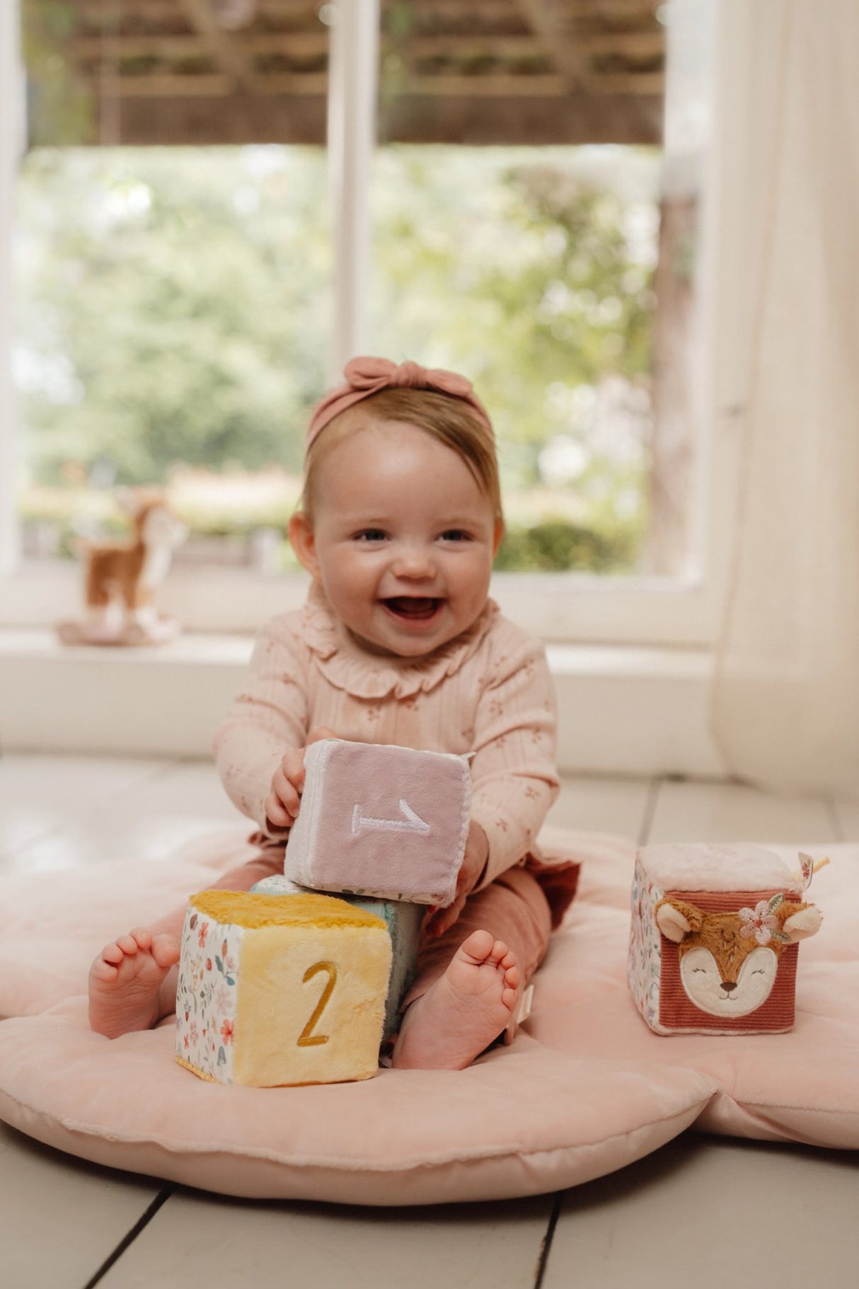 Stoffwürfel Set/ Fairy Garden