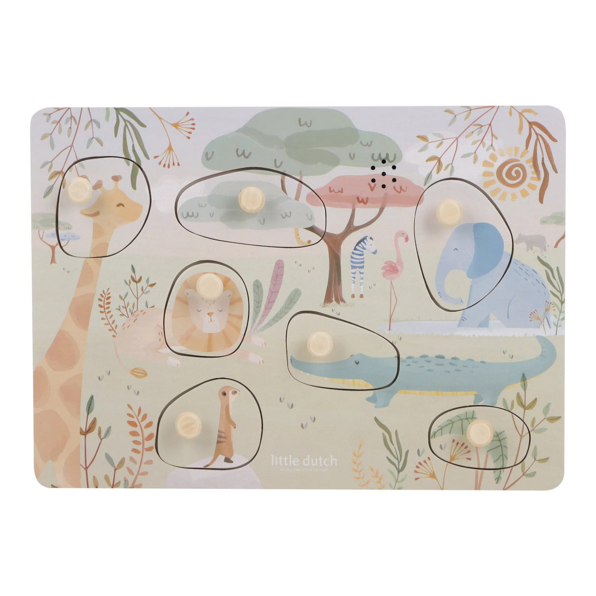 Sound Greif Puzzle  - Safari Friends