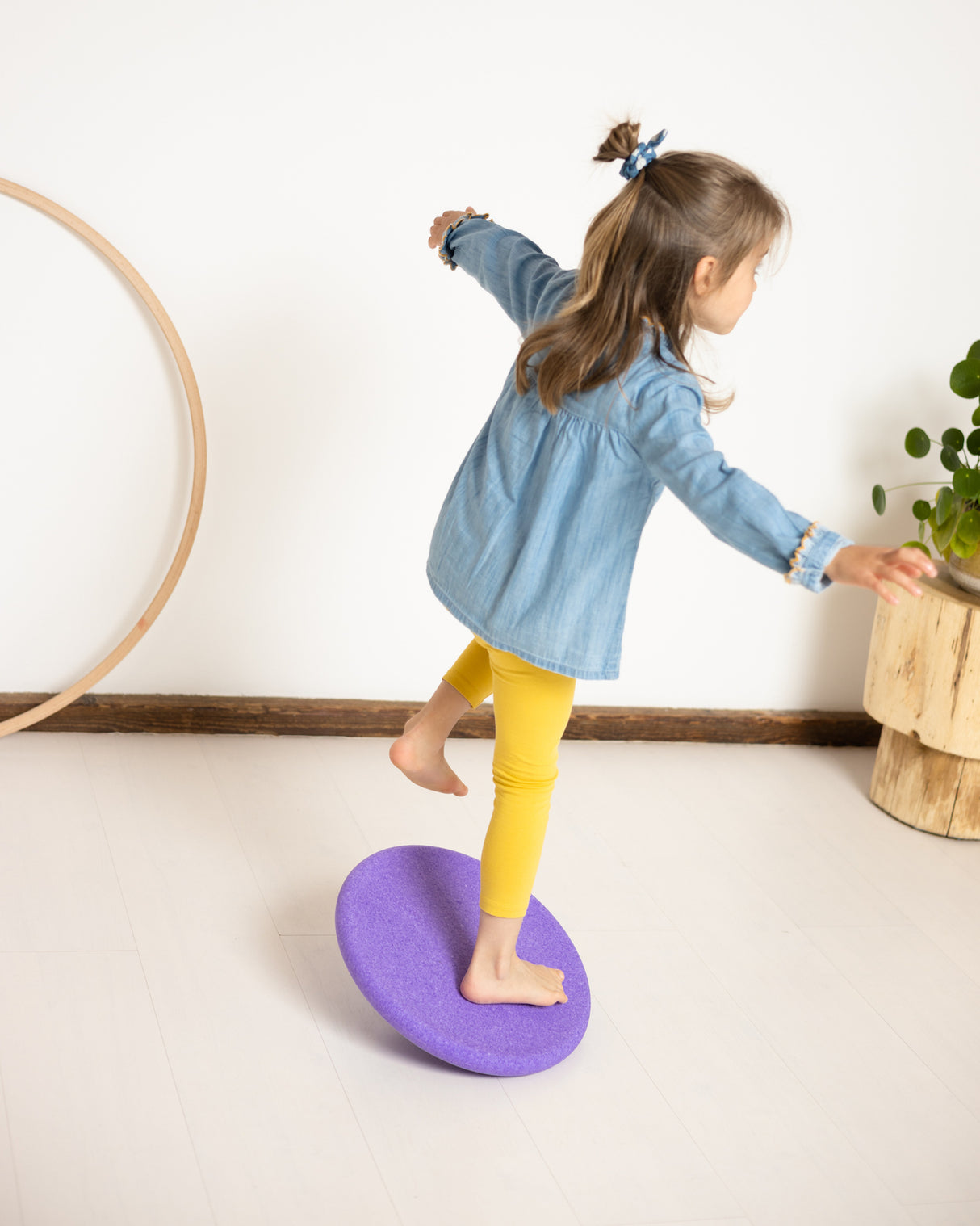 Balance Board Violet - korbmayer. ganz besonders. für kinder.