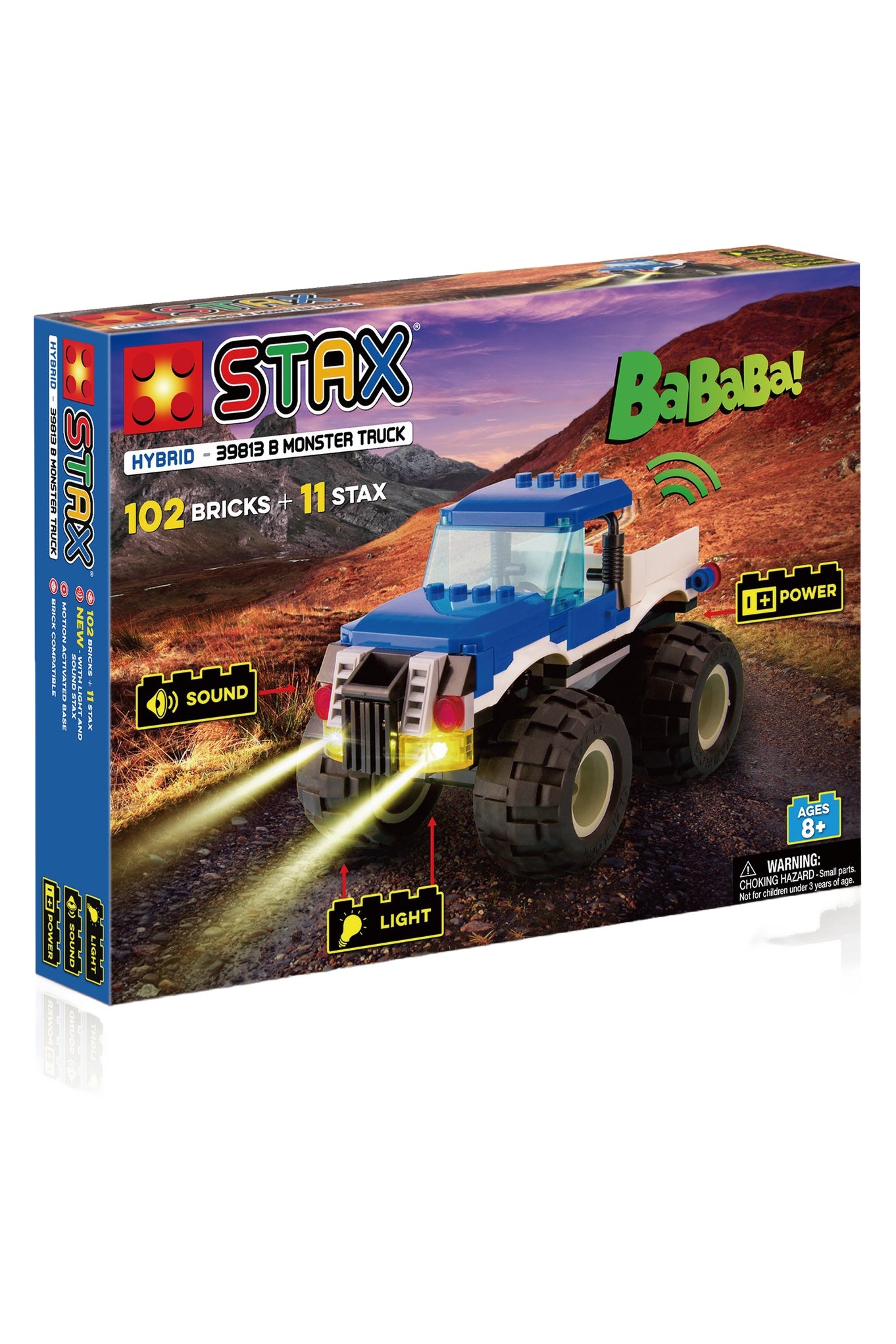 Monster Truck Blue STAX Hybrid - korbmayer. ganz besonders. für kinder.