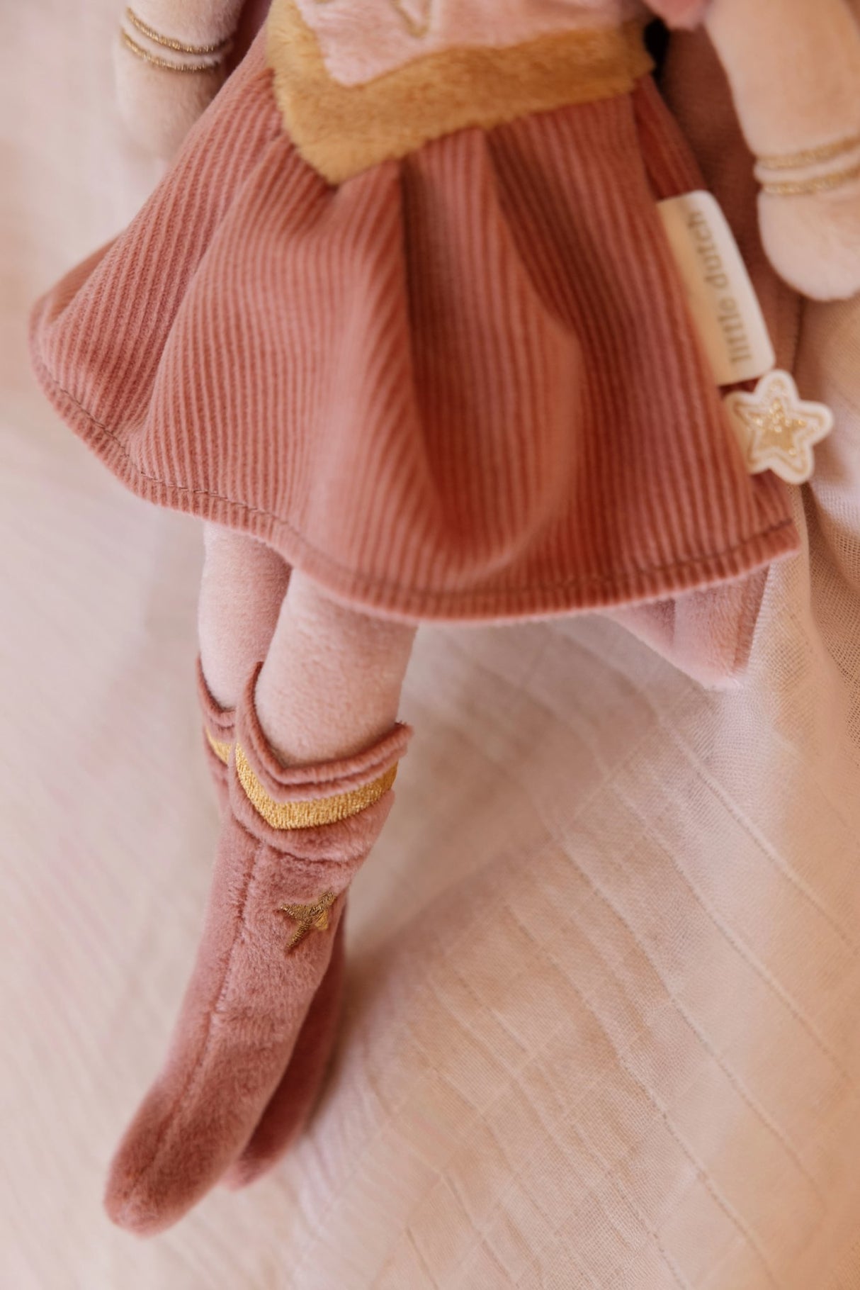 Kuschelpuppe Superheldin Rosa