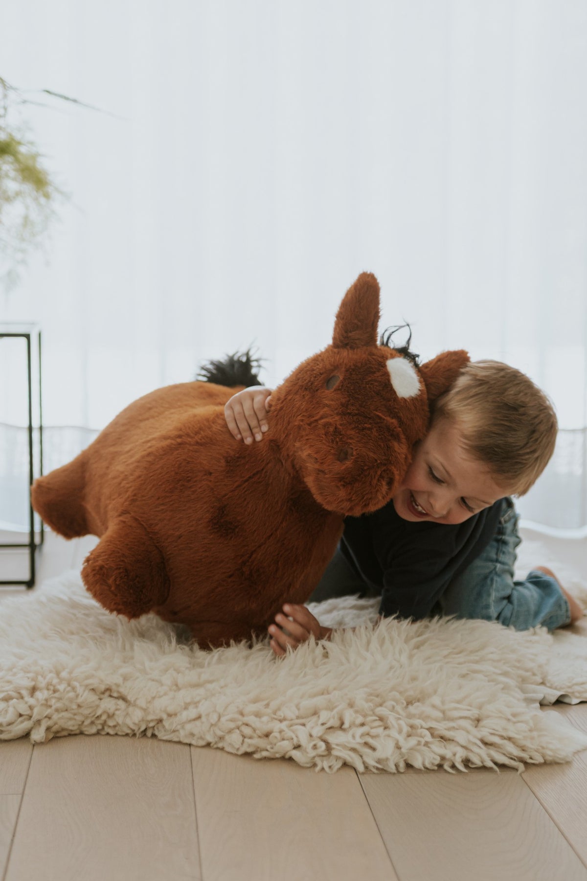 Hüpf-Tier Pferd