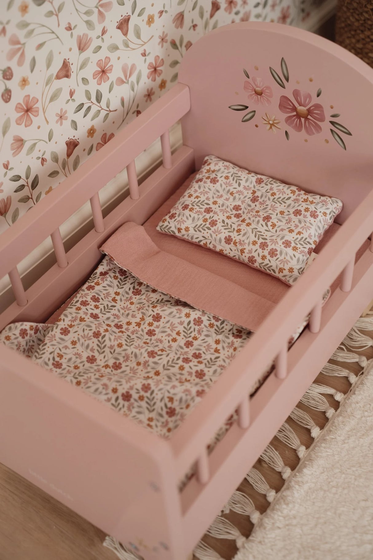 Puppenbett Holz