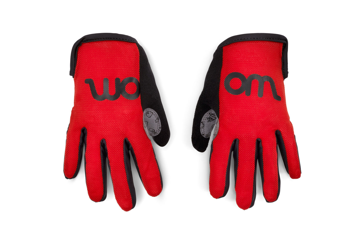 Woom Radhandschuhe rot 13,5 cm
