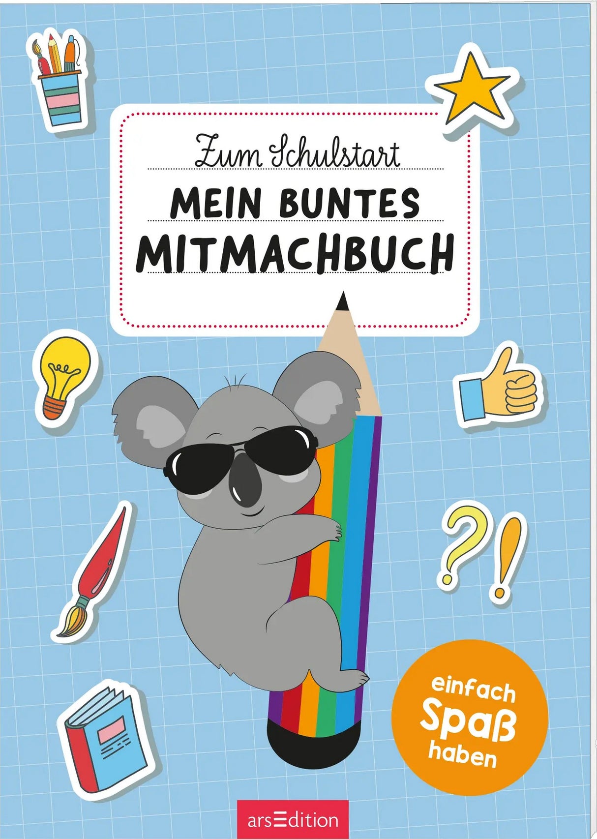 Zum Schulstart: Mitmachbuch