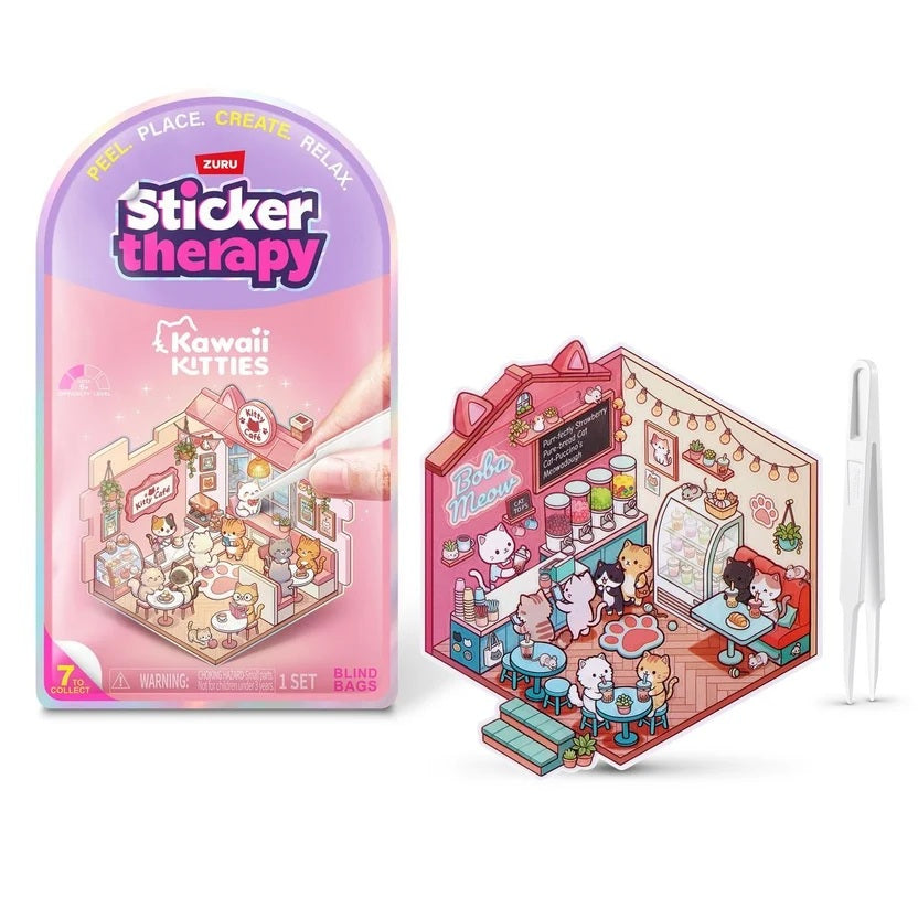 Zuru Sticker Therapie - Kawaii Kätzchen (1Stück)